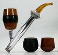 Fine metal pipe
